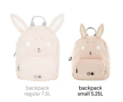 Mochila Trixie PEQUEÑA Mrs.Rabbit Personalizable