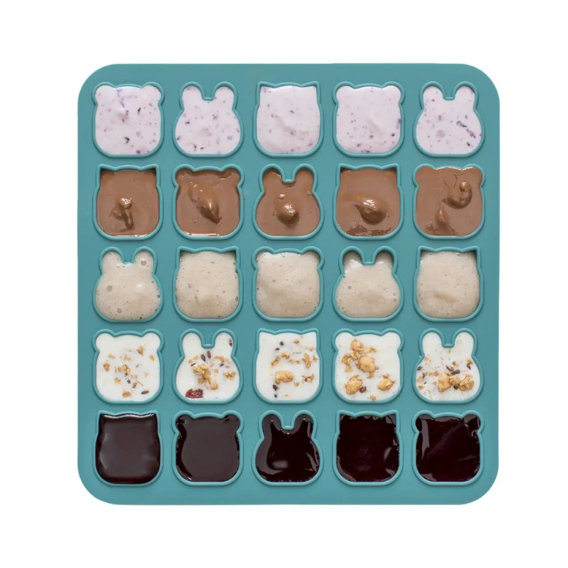 Moldes Mini Poddies para Hornear ó Congelar Blue Dusk