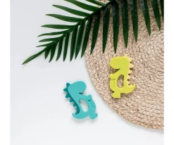 Mordedor de Silicona Dinosaurio Amarillo