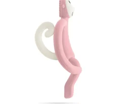 Mordedor Matchstick Monkey Rosa Empolvado