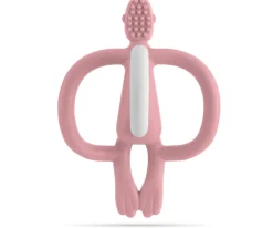 Mordedor Matchstick Monkey Rosa Empolvado