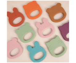 Mordedor Silicona Gato Teja