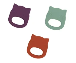 Mordedor Silicona Gato Teja