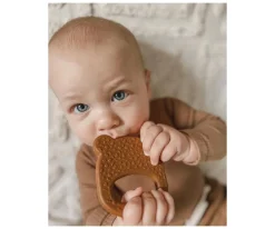 Mordedor Silicona Oso Chocolate Brown