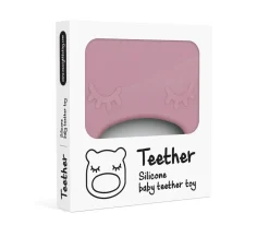 Mordedor Silicona Oso Dusty Rose