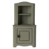 Mueble Esquinero en Miniatura Verde Claro