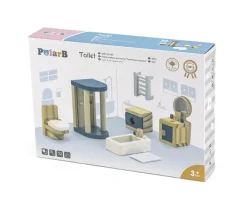 Muebles Baño para Casa de Muñecas