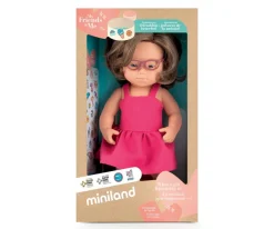 Muñeca Caucásica Síndrome con Gafas 38 cm My Friends & Me