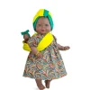 Muñeca Kenia Fruits con Bebé 45cm