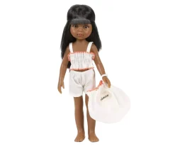 Muñeca Minikane Amiga Nora con Bañador Retro Blanco