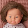 Muñeca Síndrome Down Caucásica 38cm