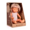 Muñeca Síndrome Down Rubia 38 cm