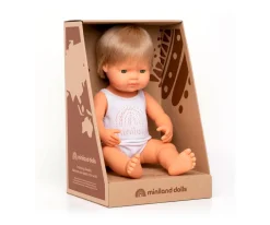 Muñeco Pelo Rubio 38 cm