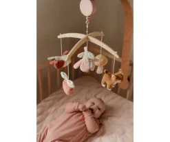 Móvil Musical Madera Fairy Garden FSC