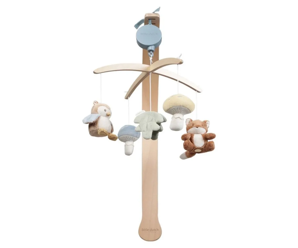 Móvil Musical Madera Forest Friends FSC