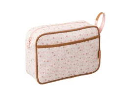 Neceser de Viaje Impermeable Flores Personalizable