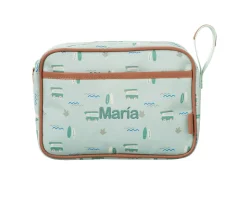 Neceser de Viaje Impermeable Surf Azul Personalizable