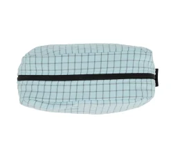 Neceser Grande Nordic Check Blue Personalizable