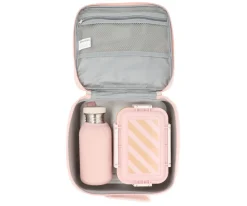 Nevera Rígida Big Stripes Pink Personalizable