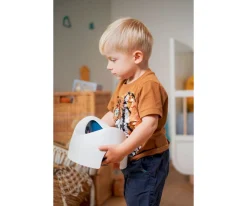 Orinal Teggi White/Pink