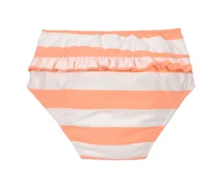 Pañal Bañador con Volantes Stripes Milky Peach