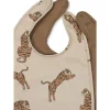 Pack 2 Baberos Impermeables Tiger / Toasted Coconut