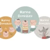Pack 3 Chapas Personalizadas The Three Little Pigs