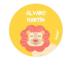 Pack 3 chapas Personalizadas Dino