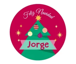 Pack 3 chapas Personalizadas Papá Noel Azul