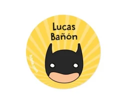 Pack 3 chapas Personalizadas Héroes