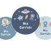 Pack 3 chapas Personalizadas The Martians