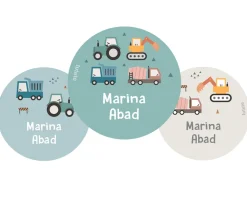 Pack 3 chapas Personalizadas Trucks