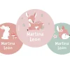 Pack 3 chapas Personalizadas Sweet Deer