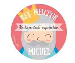 Pack 3 chapas Personalizadas Reyes Magos