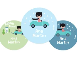 Pack 3 chapas Personalizadas Héroe Broom