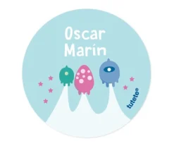 Pack 3 chapas Personalizadas Naves Marcianas