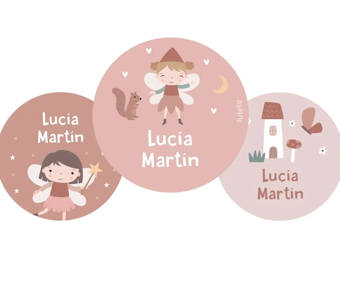 Pack 3 chapas Personalizadas Wild Fairies