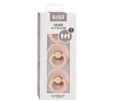Pack 3 Chupetes BIB Try-It Blush