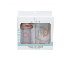 Pack Almuerzo Botella y Fiambrera Lion