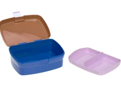 Pack Almuerzo Happy Smile Caramel/Blue