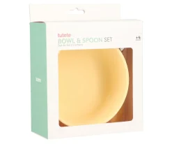 Pack Baby Meal Babero Silicona Croc + Bol Silicona y Cuchara Acero Sun