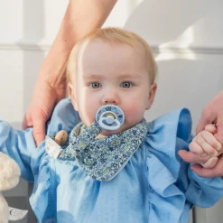 Pack BIBS Liberty Chamomile Lawn Baby Blue