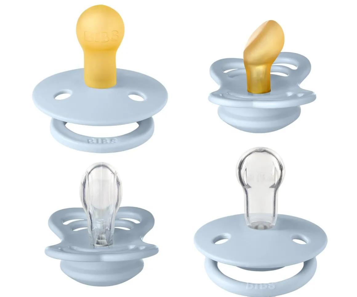 Pack Chupetes BIB Try-It Baby Blue