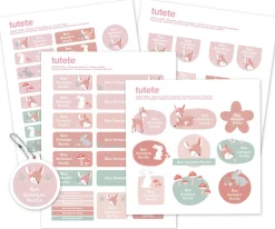 Pack Combinado Termo y Pegatinas Sweet Deer