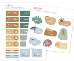 Pack Combinado Termo y Pegatinas Savannah