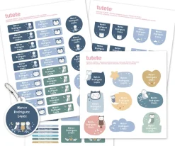 Pack Combinado Termo y Pegatinas Magical Forest