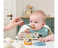 Pack de 2 Contenedores Porta Alimentos Tiny Farm Blue