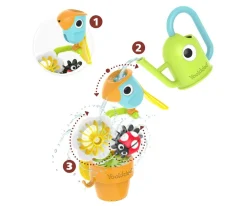 Pajarito Pica y Pica en la Bañera