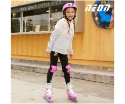 Patines Combo Neón Rainbow T.30-33