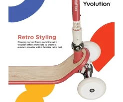 Patinete Classic Rojo Yvolution